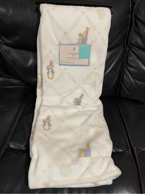 Easter Peter Rabbit Plush Throw
